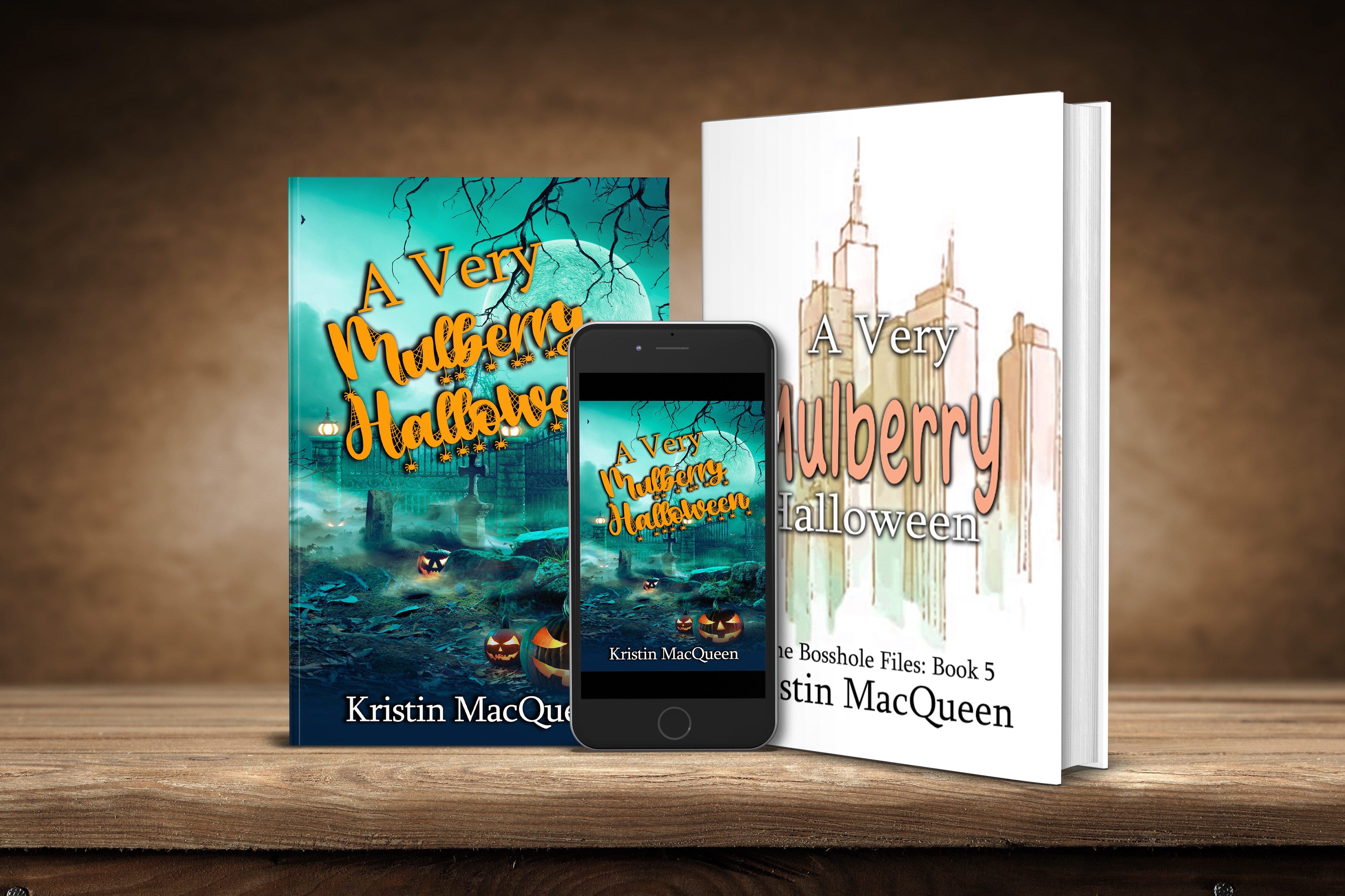 Ebook, Paperback, and Hardback covers of A Very Mulberry Lane