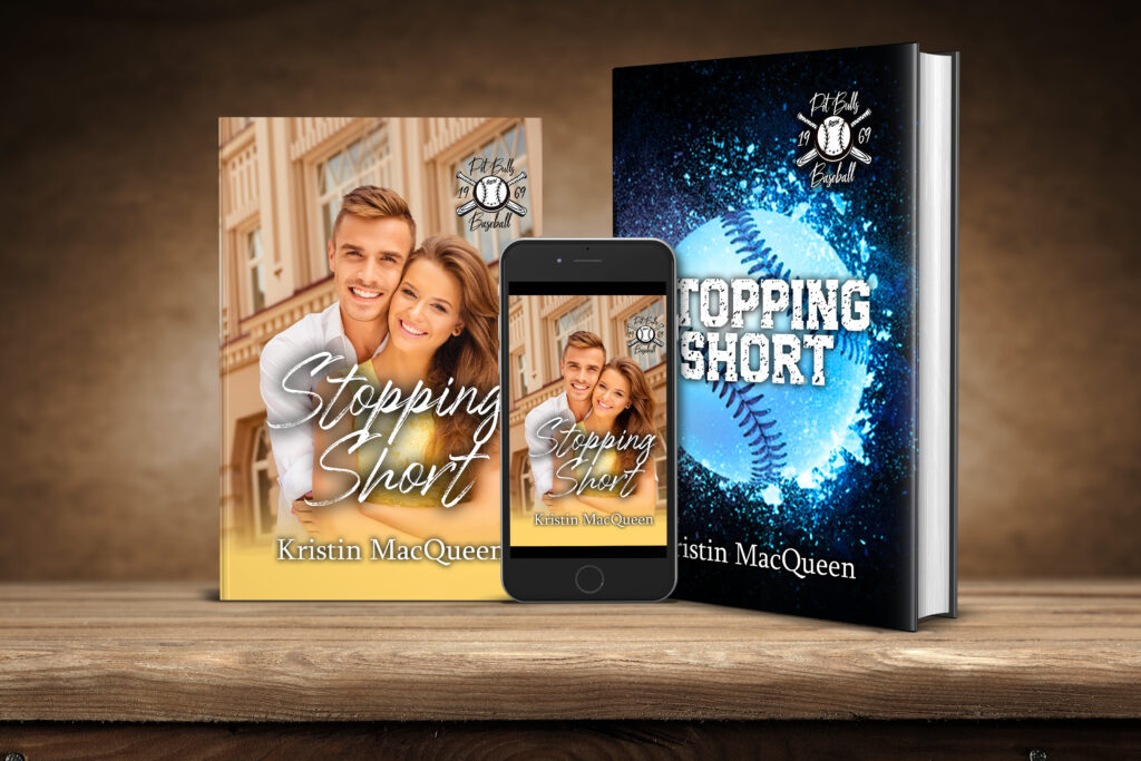 Ebook, Paperback, and Hardback covers of Stopping Short